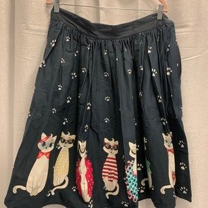 Cattastic swing skirt